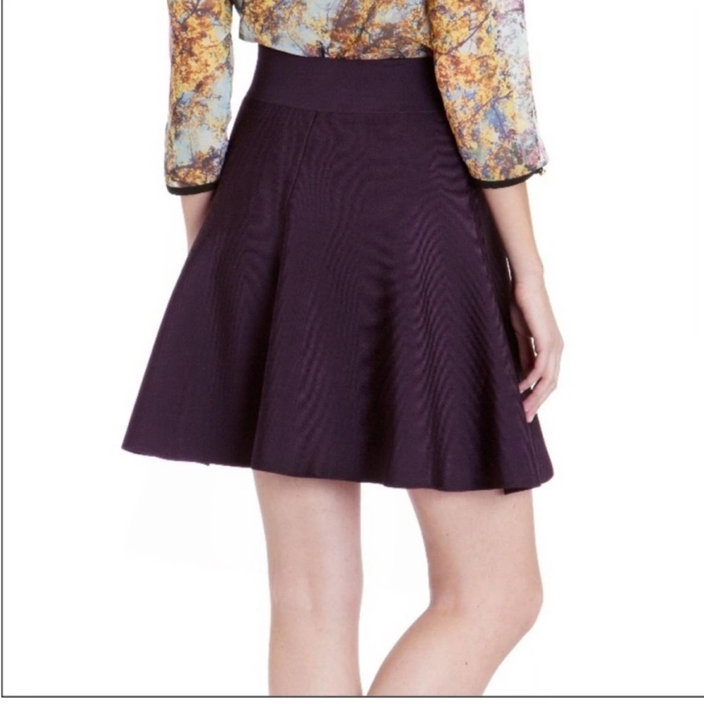 Ted Baker - skater skirt skarlet - purple - size 2